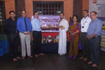 Donation of steel plates and tumblers to temple